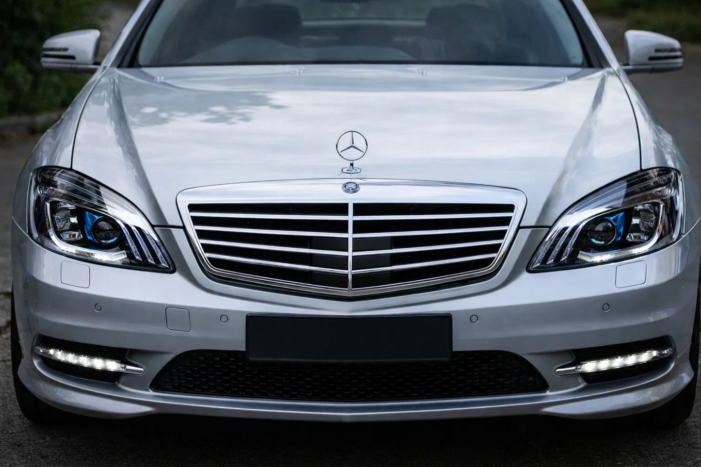 Facelift Headlights (Maybach X222 Design) for Mercedes S-сlass W221 2005-2013 - image 4