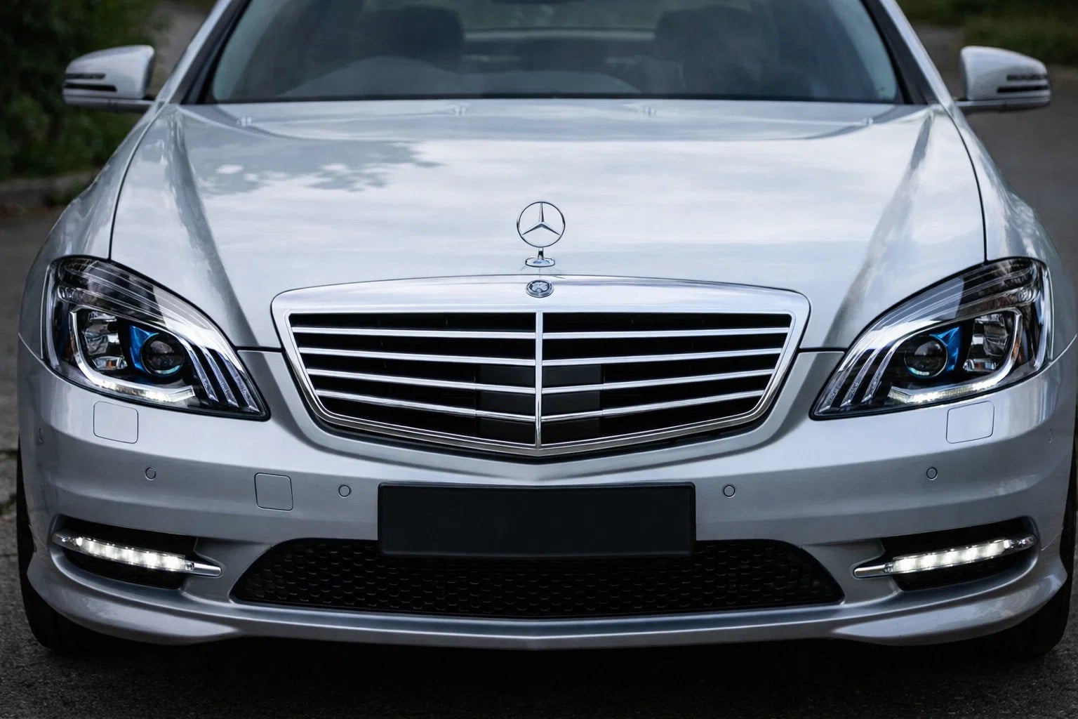 Facelift Headlights (Maybach X222 Design) for Mercedes S-сlass W221 2005-2013 - image 4