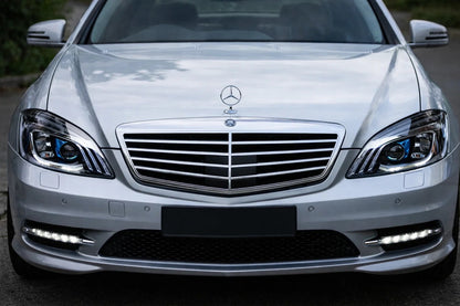 Facelift Headlights (Maybach X222 Design) for Mercedes S-сlass W221 2005-2013 - image 4