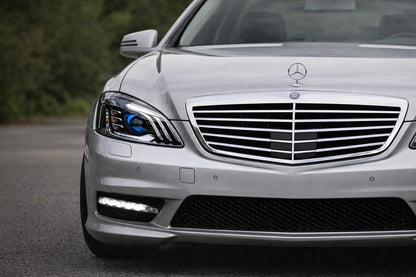 Facelift Headlights (Maybach X222 Design) for Mercedes S-сlass W221 2005-2013 - image 3