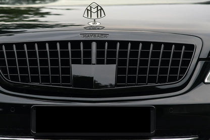Maybach Black Front Grille for Mercedes S-сlass W221 2005-2013 - image 1