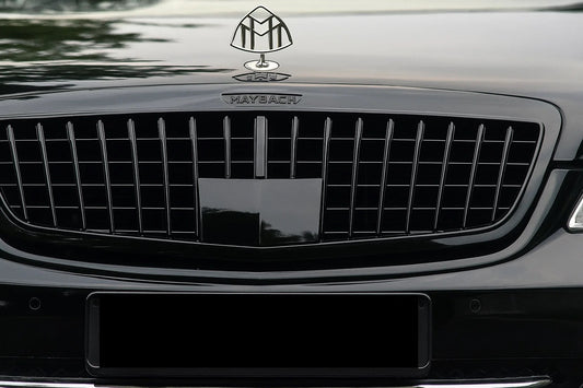 Maybach Black Front Grille for Mercedes S-сlass W221 2005-2013 - image 1