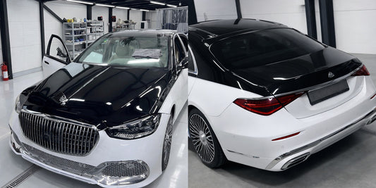 Facelift kit to W223 Maybach (with door handles and inserts) for Mercedes S-сlass W221 2005-2013 - image 2