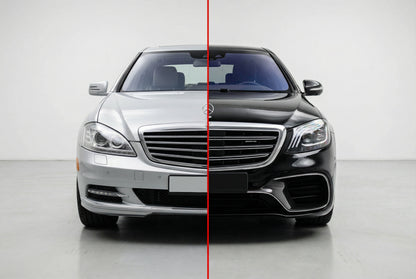 Facelift Body Kit to W222 AMG S63 for Mercedes S-сlass W221 2005-2013 - image 1