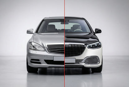 Facelift kit to W223 Maybach (with door handles and inserts) for Mercedes S-сlass W221 2005-2013 - image 1