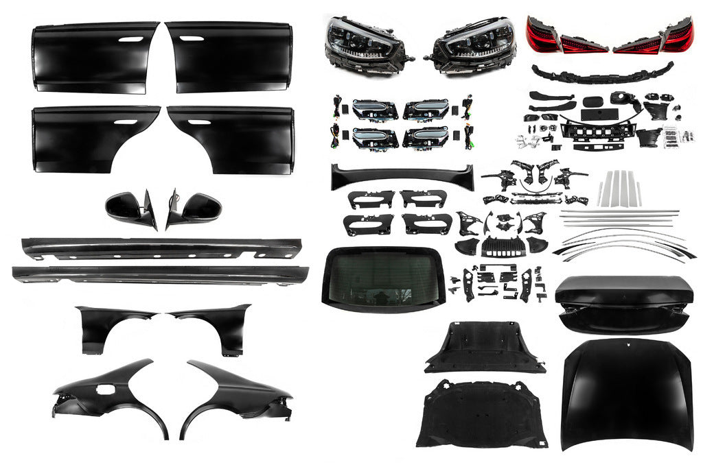 Facelift conversion kit to W223 (without bumpers) for Mercedes S-сlass W221 2005-2013 - image 1
