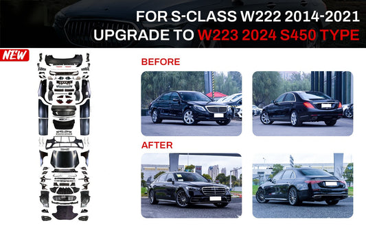 Facelift Kit to W223 AMG Line (with door handles and inserts) for Mercedes S-сlass W222 2013-2022 - image 1