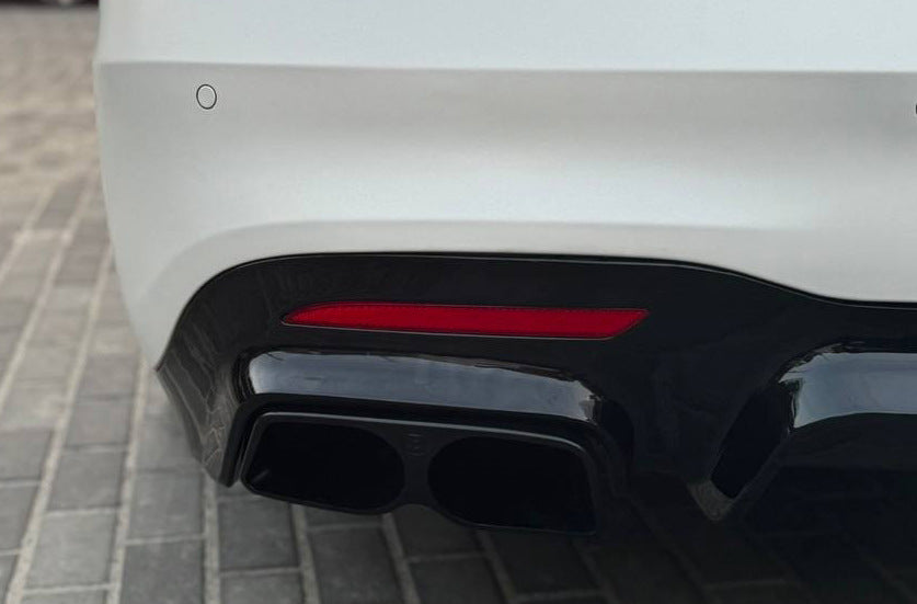 Rear Diffuser BRB (primed, 2018+) for Mercedes S-сlass W222 2013-2020 - image 3