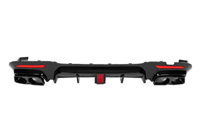 Rear Diffuser BRB (primed, 2018+) for Mercedes S-сlass W222 2013-2020 - image 2