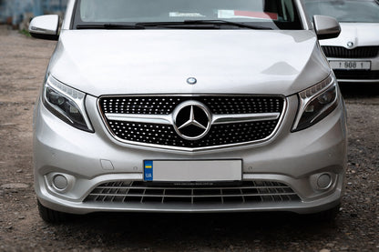 Front Grille Diamond (2014-2023 for Vito W447) for Mercedes Vito/V-class W447 2014- - image 2