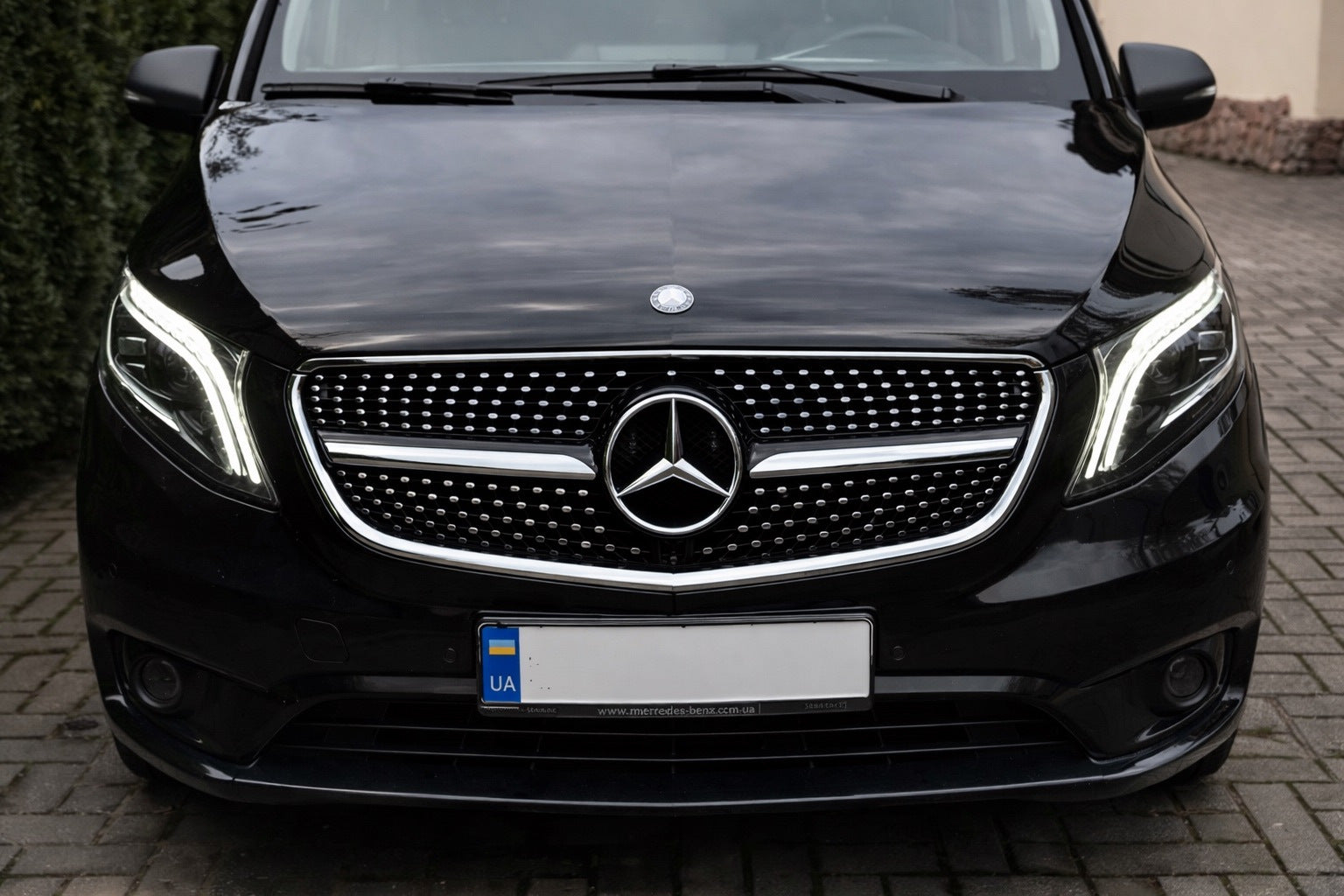 Front Grille Diamond (2014-2023 for Vito W447) for Mercedes Vito/V-class W447 2014- - image 1