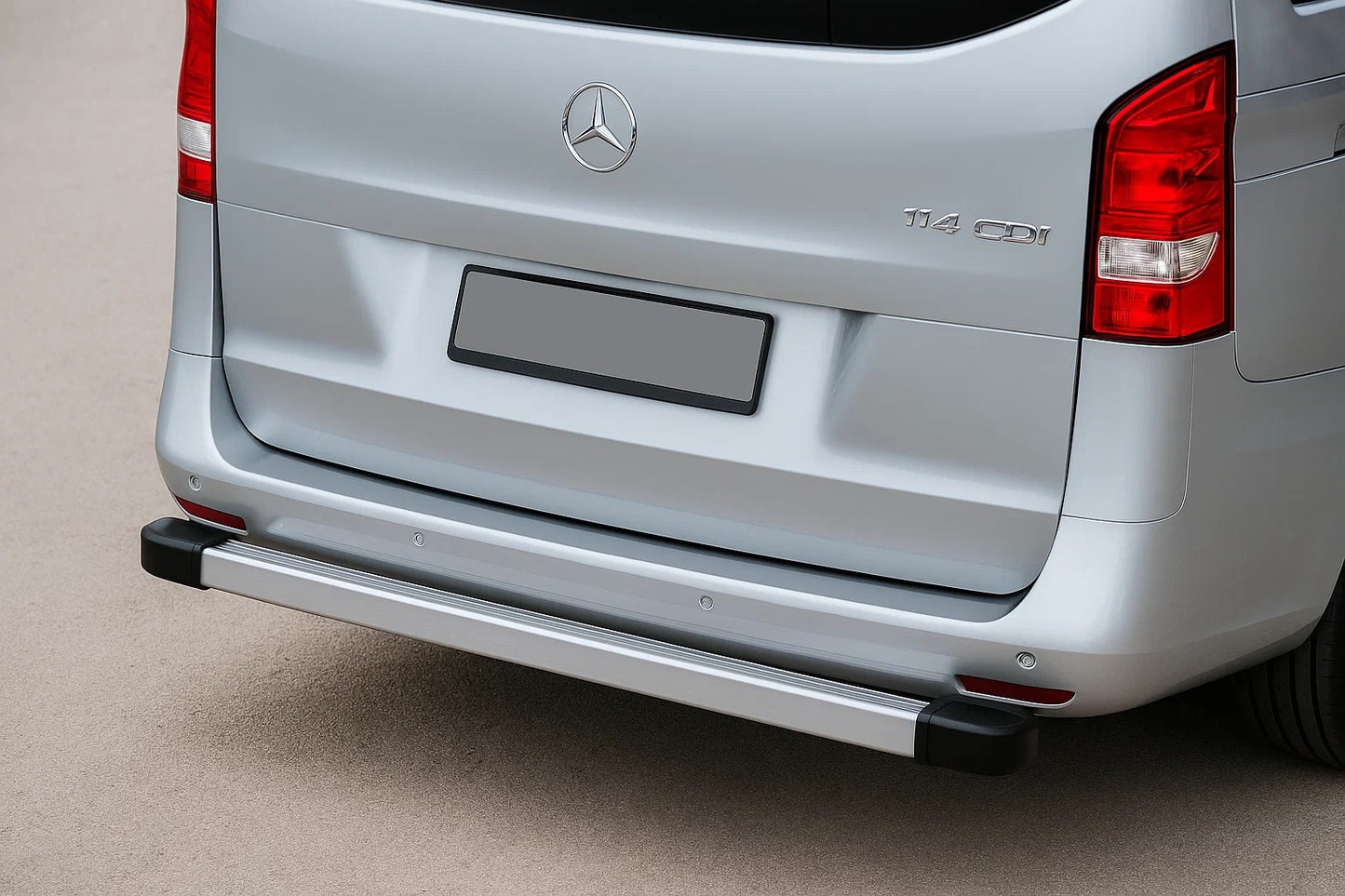 Rear Bar Moonlight (Aluminum) for Mercedes Vito/V-class W447 2014- - image 1