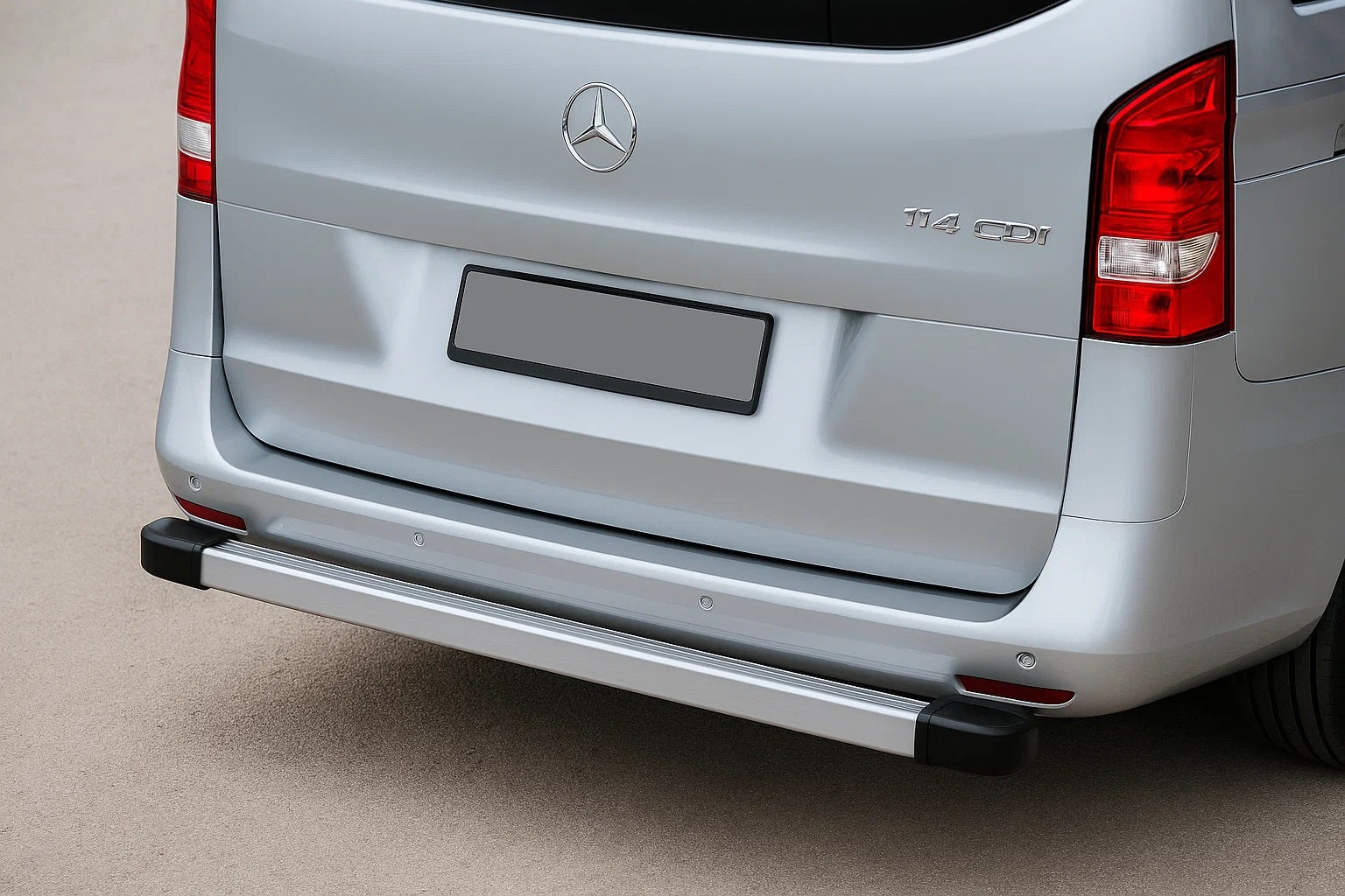 Rear Bar Moonlight (Aluminum) for Mercedes Vito/V-class W447 2014- - image 1