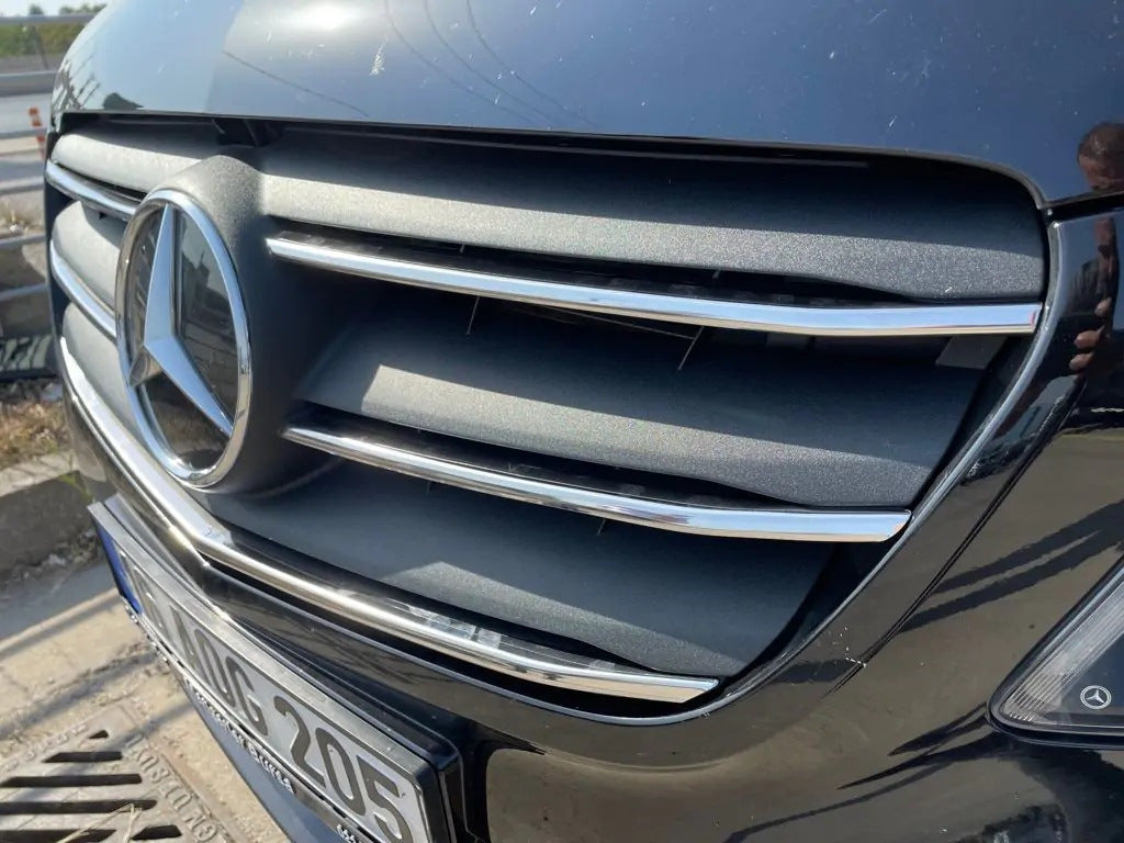 Grille covers 2020+ (5 pcs., stainless steel) for Mercedes Vito / V-class W447 2014↗ year - image 5