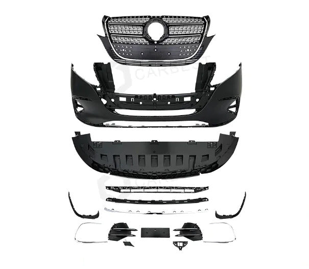 Front bumper assembly (V-Class 2025 design) for Mercedes Vito/V-class W447 2014- - image 6