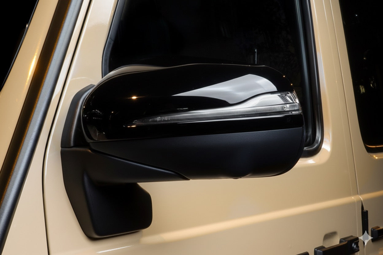 Facelift Mirrors Design-2019 (2 pcs) for Mercedes G сlass W463 1990-2018 - image 1