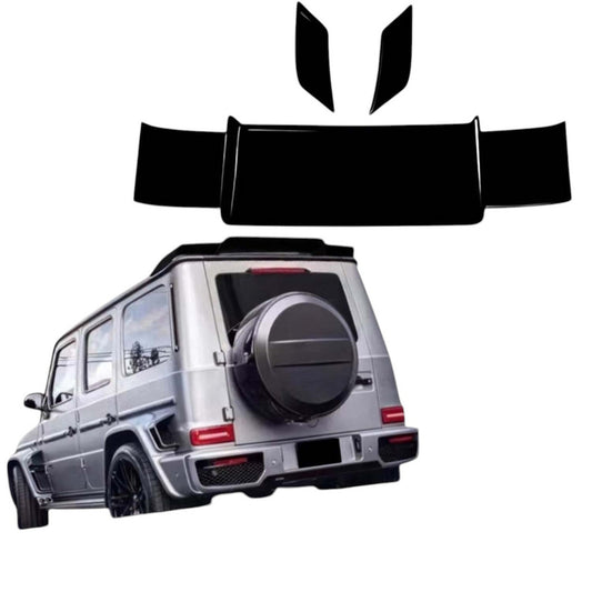DPT spoiler (gloss black) for Mercedes G class W463 2018-2024 - image 1