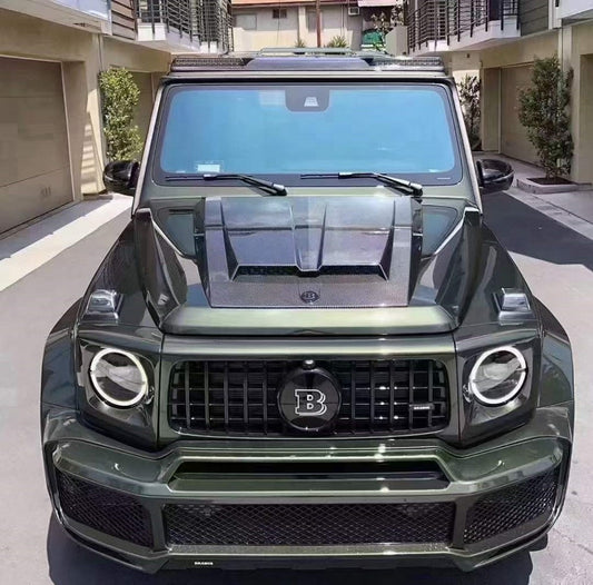 Hood Trim (Carbon) for Mercedes G сlass W463 2018-2024 - image 1