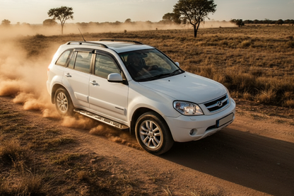 Side Steps Sunrise (2 pcs, Aluminum) for Chery Tiggo 1 2005-2016 - image 1