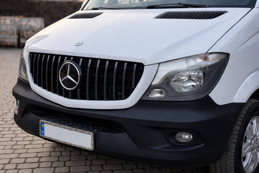 Front Grille GT Panamericana Chrome (2013-2018) for Mercedes Sprinter W906 2006-2018 - image 1