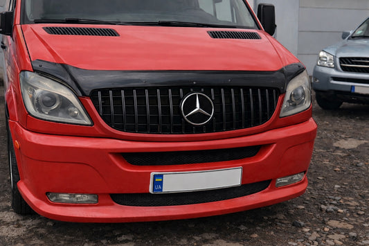Front Grille GT Panamericana Black (2006-2013) for Mercedes Sprinter W906 2006-2018 - image 1