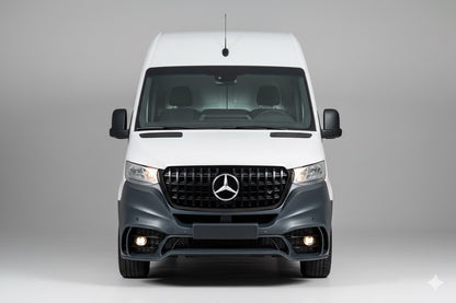 Front Bumper with Grille V2 (AMG) for Mercedes Sprinter W907/W910 2018- - image 8