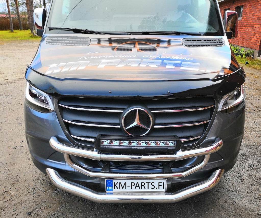 The hood deflector (EuroCap) for Mercedes Sprinter W907/W910 2018↗ - Reelken Auto