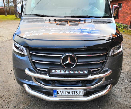 The hood deflector (EuroCap) for Mercedes Sprinter W907/W910 2018↗ - Reelken Auto