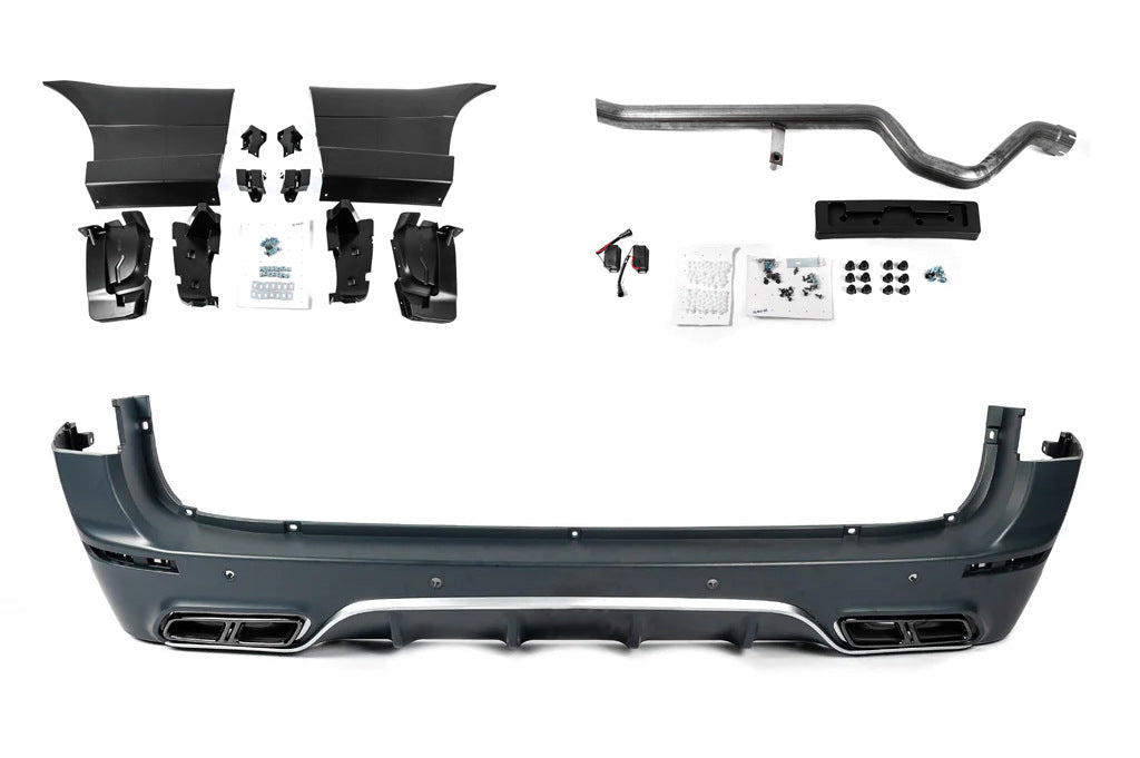 Rear Bumper AMG (for medium wheelbase, ABS) for Mercedes Sprinter W907/W910 2018- - image 2