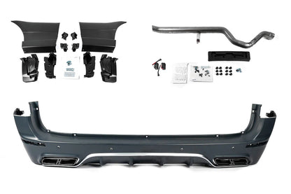 Rear Bumper AMG (for medium wheelbase, ABS) for Mercedes Sprinter W907/W910 2018- - image 2