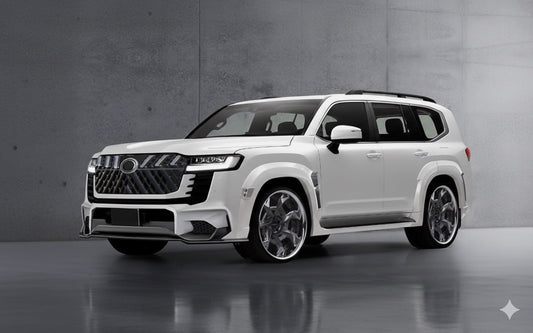 Front Grille Wald for Toyota Land Cruiser 300 2021- - image 1