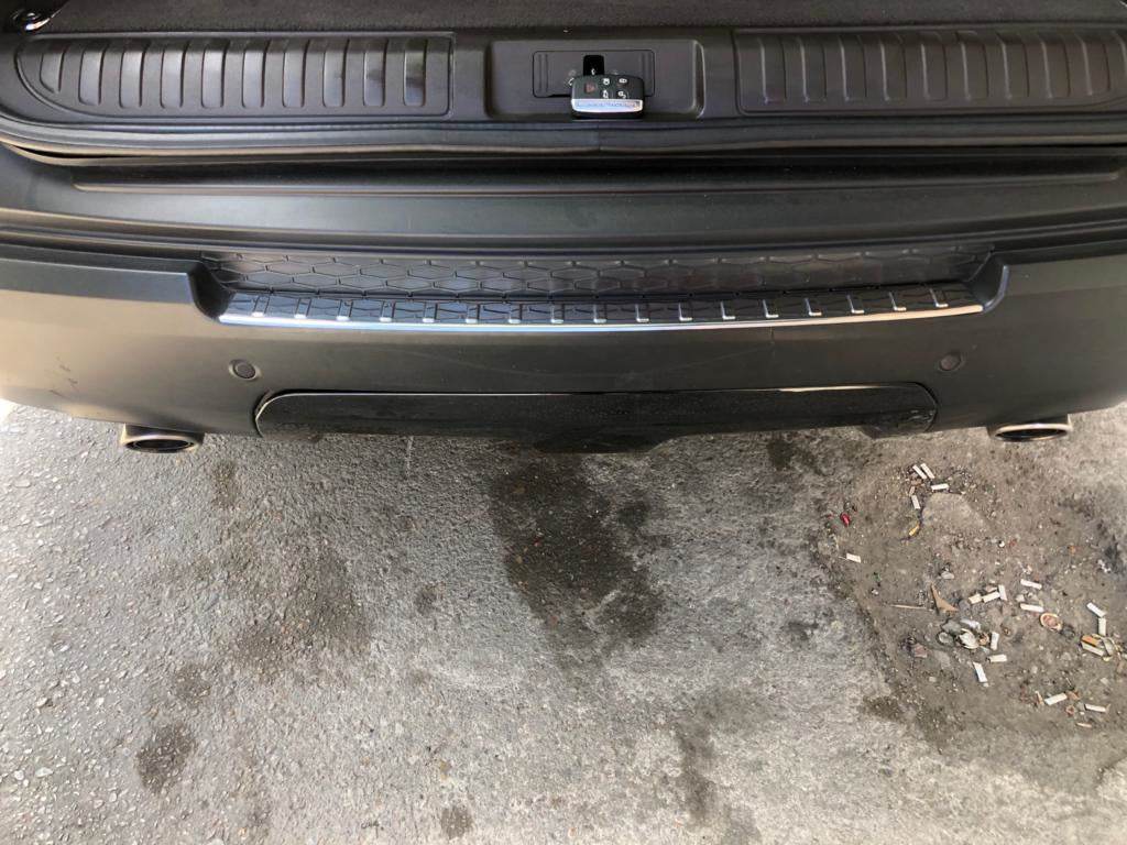 Rear bumper pad (stainless) for Range Rover Sport 2013-2022 - Reelken Auto