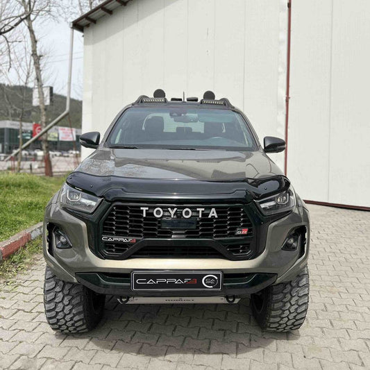 Hood deflector 2020↗ EuroCap for Toyota Hilux 2015↗ - Reelken Auto
