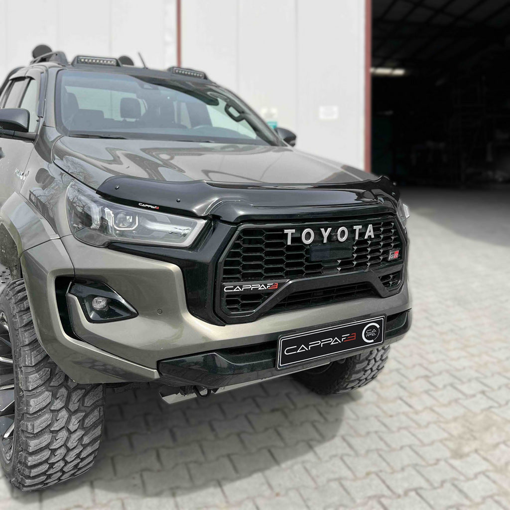 Hood Deflector (2020+, EuroCap) for Toyota Hilux 2015- - image 3