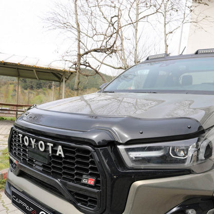 Hood deflector 2020↗ EuroCap for Toyota Hilux 2015↗ - Reelken Auto