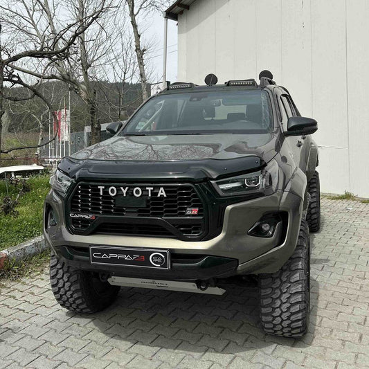 Hood deflector 2020↗ EuroCap for Toyota Hilux 2015↗ - Reelken Auto