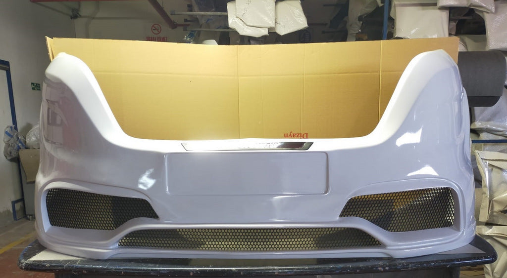Front bumper lip V4 (primed for painting) for Mercedes Sprinter W907/W910 2018- - image 1