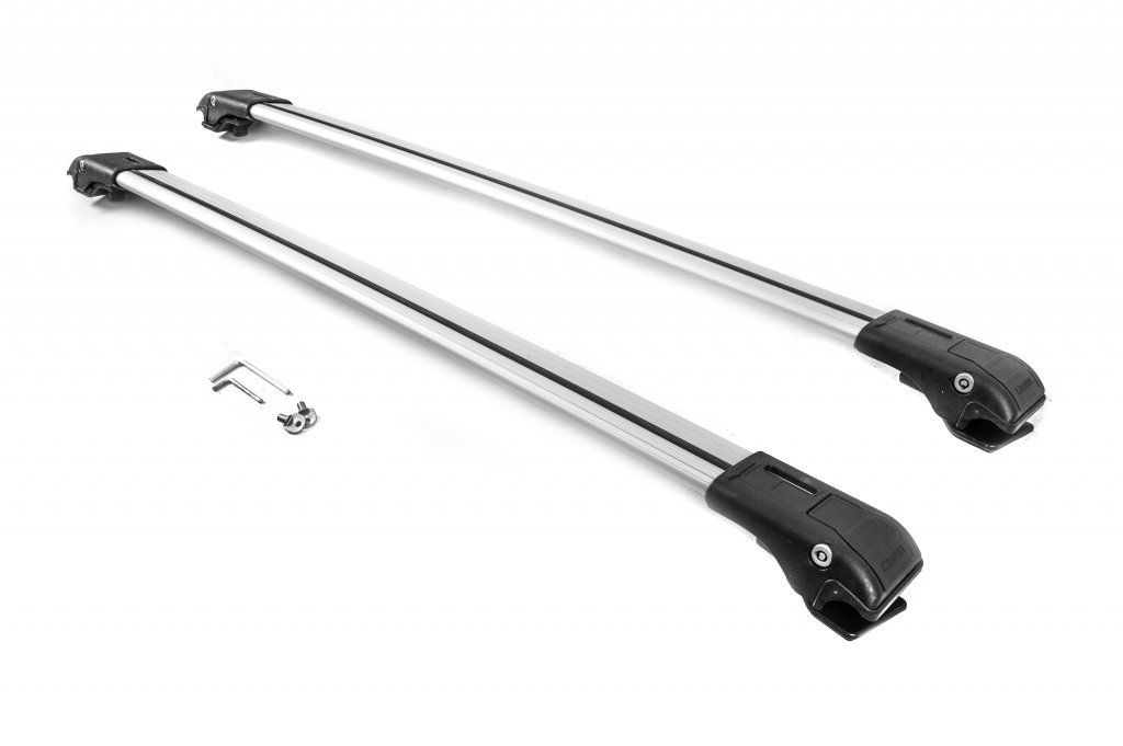 Lockable roof rack cross bars (2 pcs) for Mercedes Vaneo W414 2001-2005 - image 18