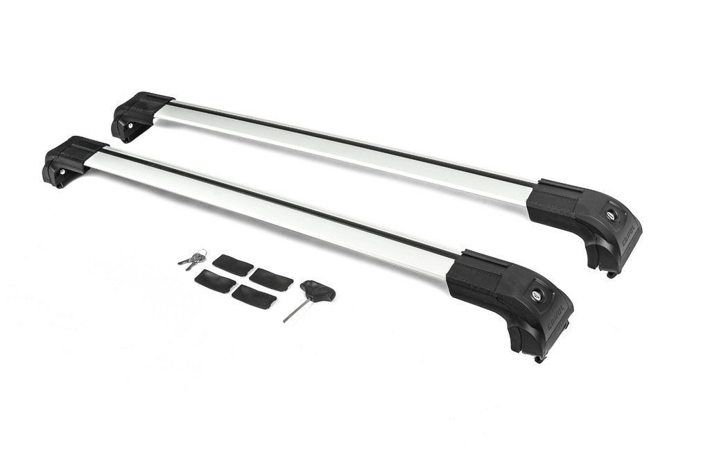 Roof Rack Cross Bars for Integrated Roof Rails Strong V2 120 cm (2 pcs) for Ford Puma 2019- - image 21