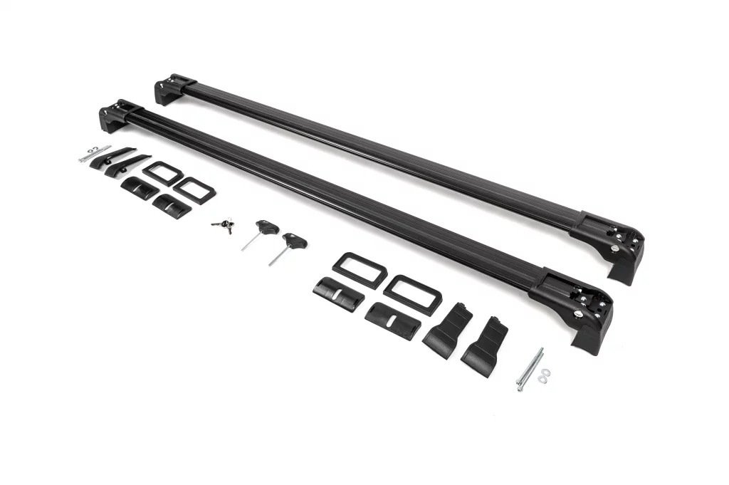 Roof bars for original mounting points lockable (2 pcs) for Fiat Fiorino/Qubo 2008-2024 - image 17