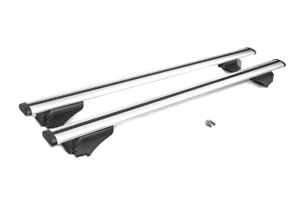 Roof rack cross bars for standard roof rails lockable Wizard V1 (2 pcs) for SsangYong Action 2005-2018 - image 9