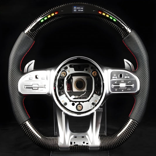 Steering Wheel AMG-Style (Carbon, LED) for Mercedes CL-class C216 2006-2014 - image 1