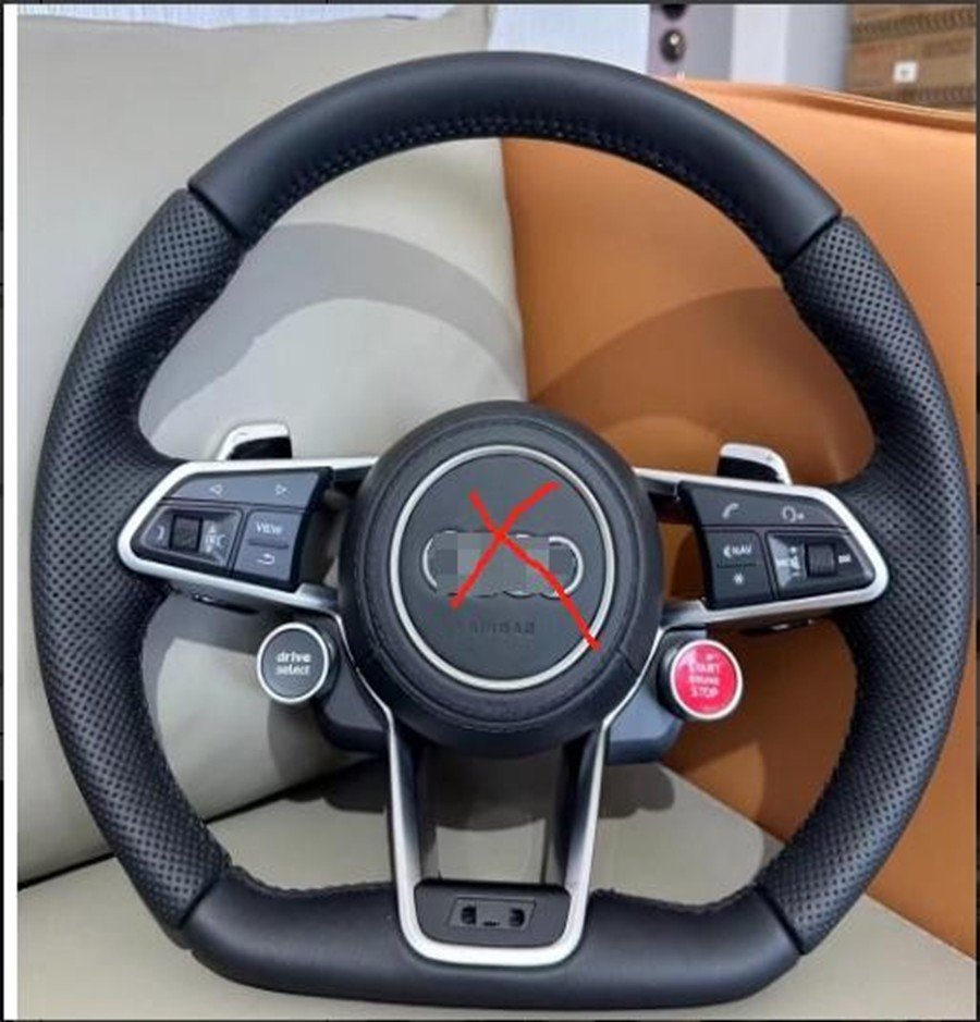 Steering Wheel R8-Style V2 for Audi Q7 2005-2015 - image 1
