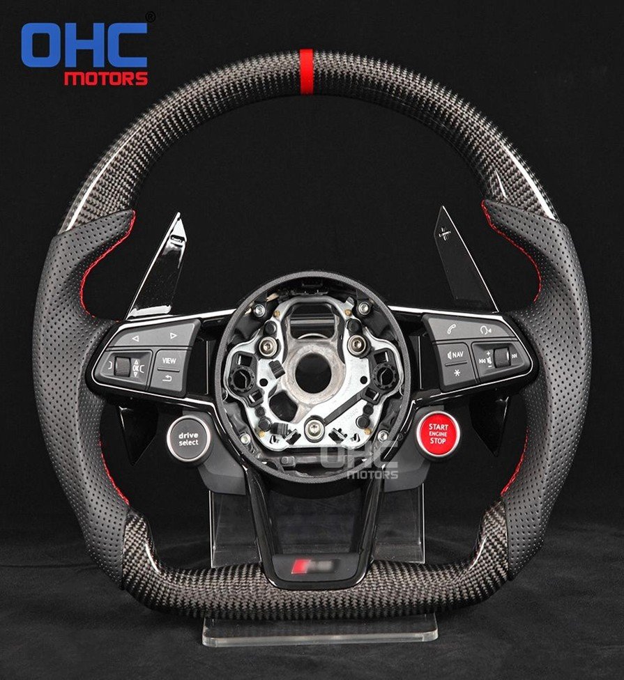 Steering Wheel R8-Style V3 for Audi Q5 2017-2025 - image 1