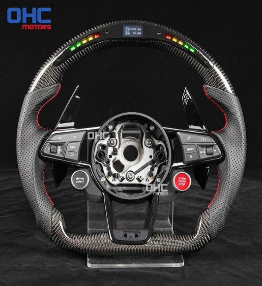 Steering Wheel R8-Style V4 for Audi A7 2010-2018 - image 1