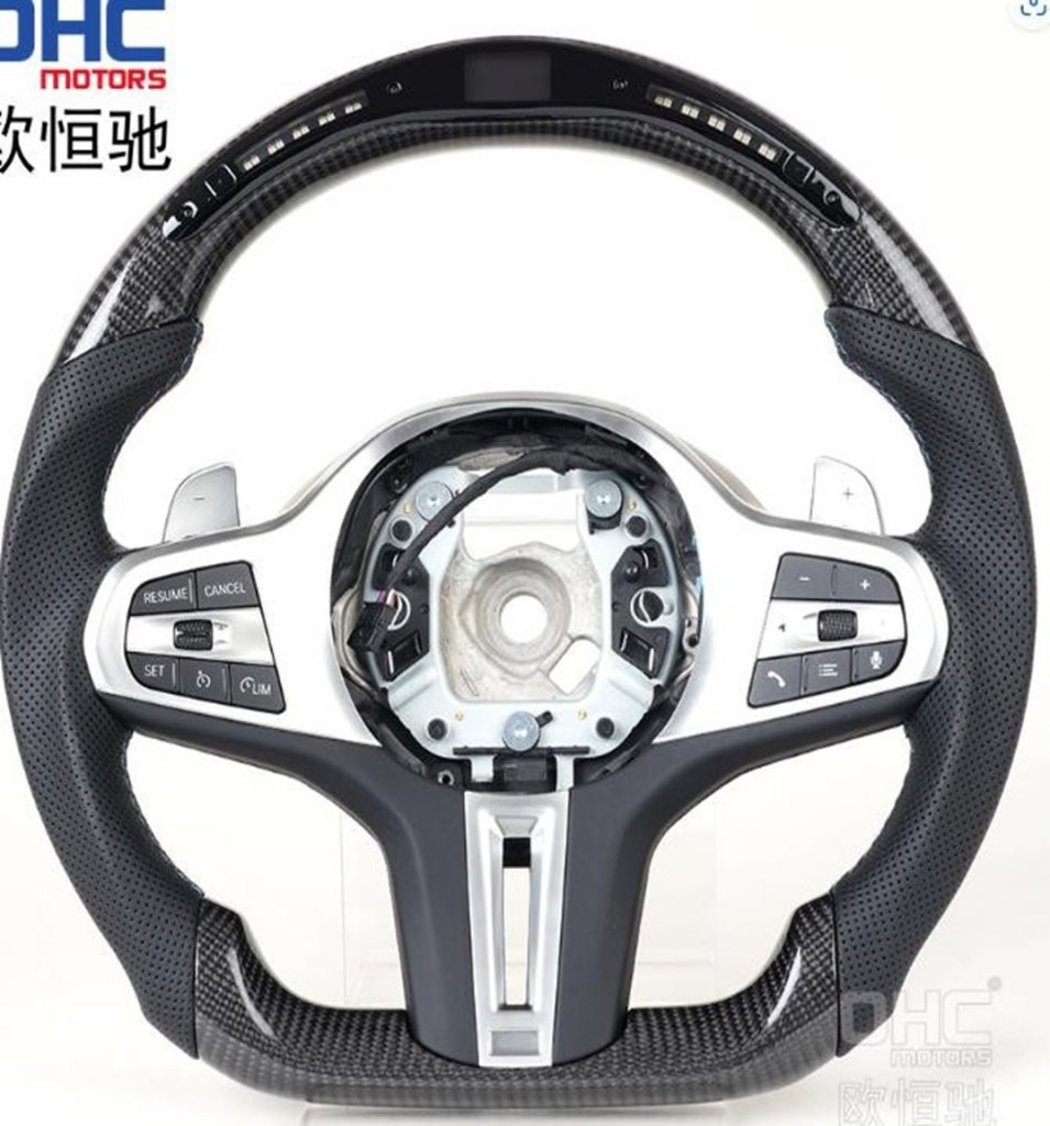 Steering Wheel (Carbon, LED) for BMW 5 Series F10/F11 2010–2016 - image 1