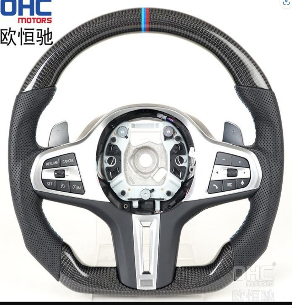 Steering Wheel (Carbon) for BMW 5 Series F10/F11 2010–2016 - image 1