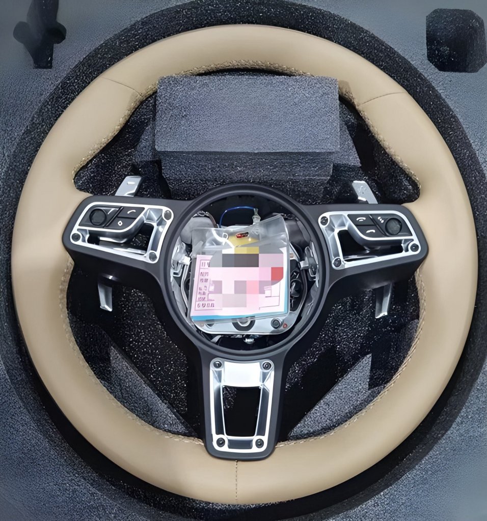 Steering Wheel (Beige) for Porsche Boxster/Cayman 987 2004-2011 - image 1