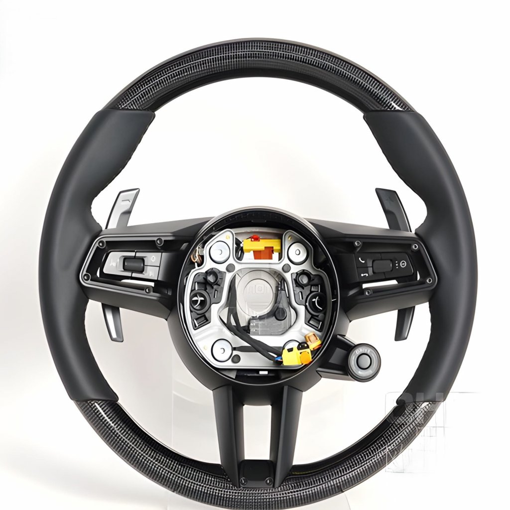 Steering Wheel 992-Style (Carbon) for Porsche Boxster/Cayman 981 2013-2016 - image 1