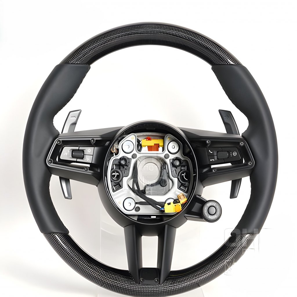 Steering Wheel 992-Style (Carbon) for Porsche Boxster/Cayman 987 2004-2011 - image 1